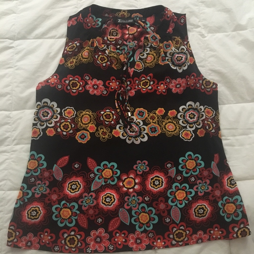 Flowery blouse